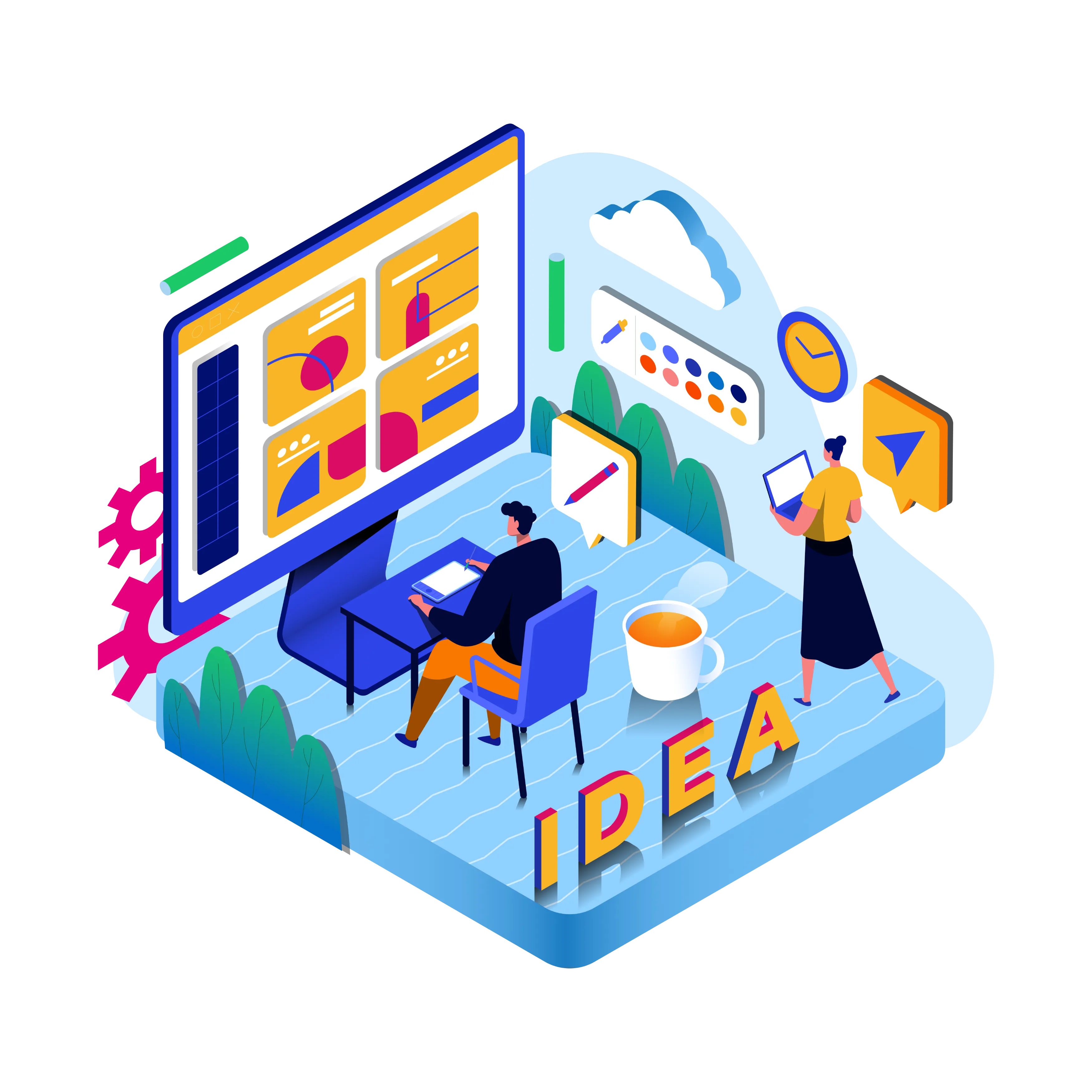 At Techloset Solutions, we believe that exceptional user experiences are at the heart of every successful digital product. Our UX/UI design services are meticulously crafted to not only meet but exceed user expectations. With a deep understanding of human-centric design principles and the latest industry trends, we're your trusted partner in creating captivating and user-friendly interfaces that leave a lasting impression.